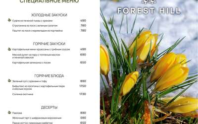 Весна в Forest Hill: специальное предложение