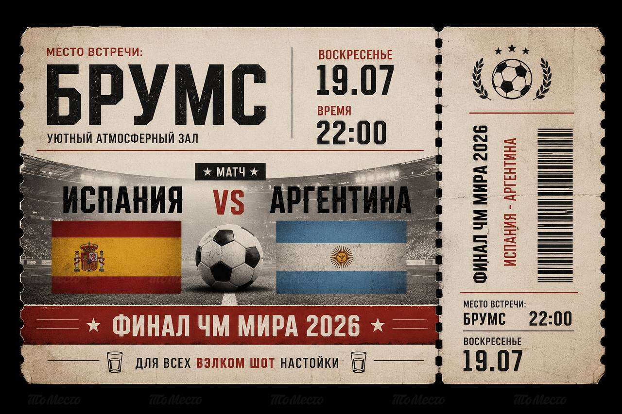 Финал Чемпионата Мира по футболу: Испания — Аргентина