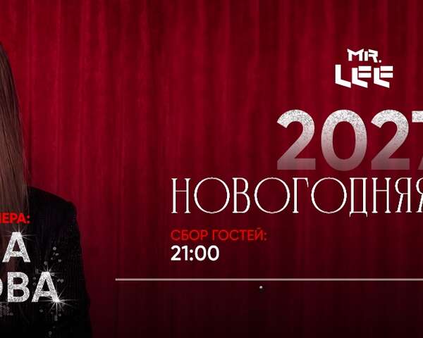 Новогодняя ночь — 2027 с Ириной Дубцовой