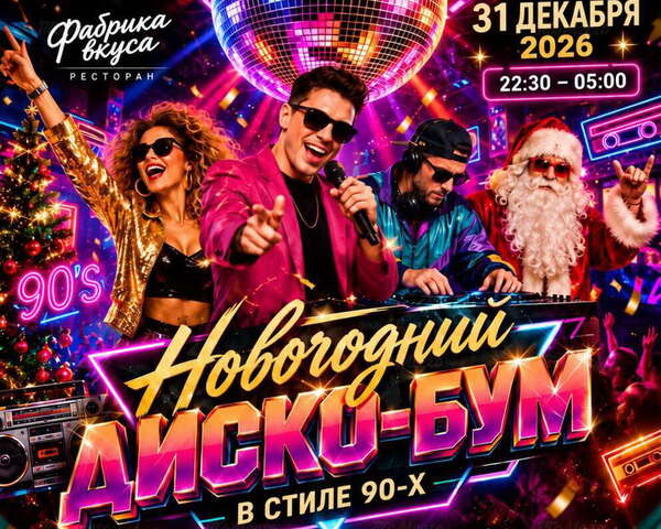 Новогодний диско-бум